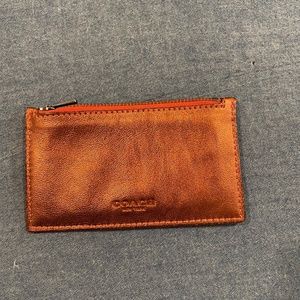 Coach card holder